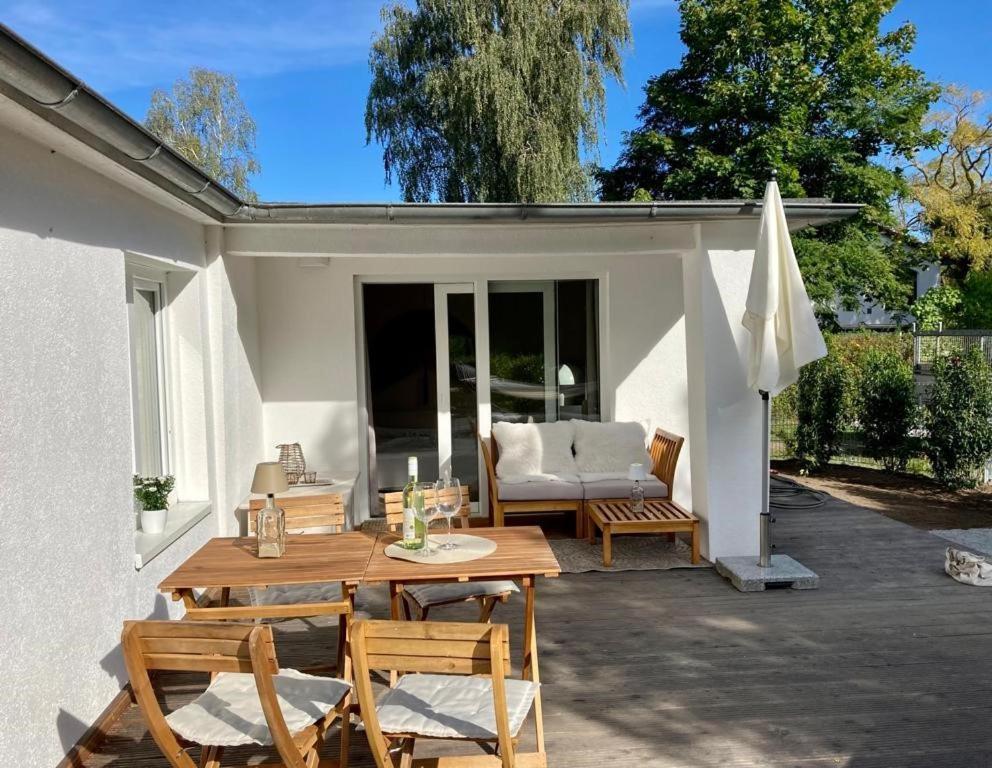 Moderner Bungalow Im Seebad Bansin, 200 Meter Zum Strand Heringsdorf  Kültér fotó